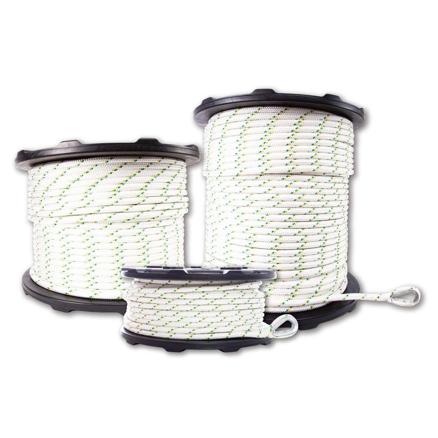 PORTABLEWINCH Double Braided Polyester Winch Rope (PCA-1213M2ESC)